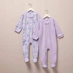 YAMP - Pijama Casual para Bebé Niña Pack De 2