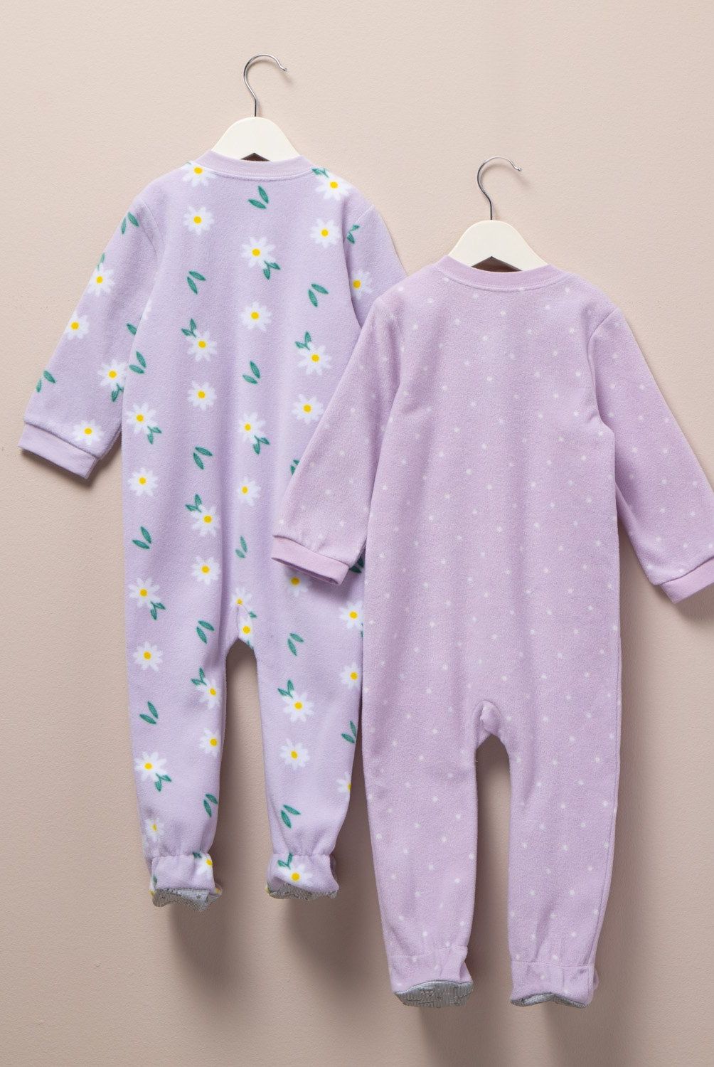 YAMP - Pack 2 Pijamas Yamp Casual Bebé Niña Manga Larga