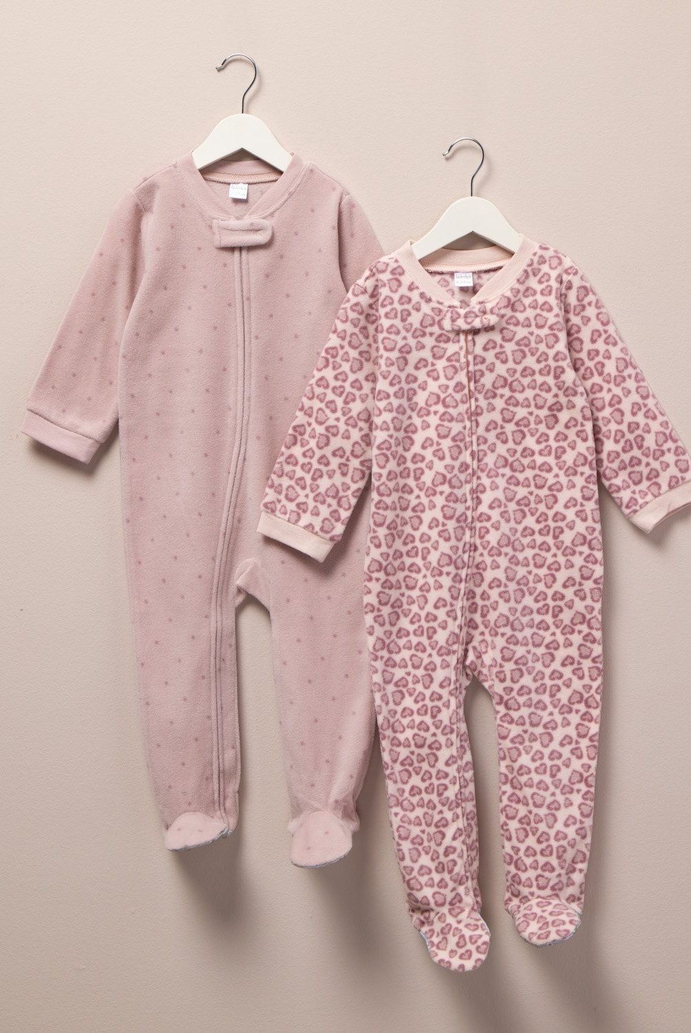 YAMP - Pack 2 Pijamas Yamp Casual Bebé Niña Manga Larga