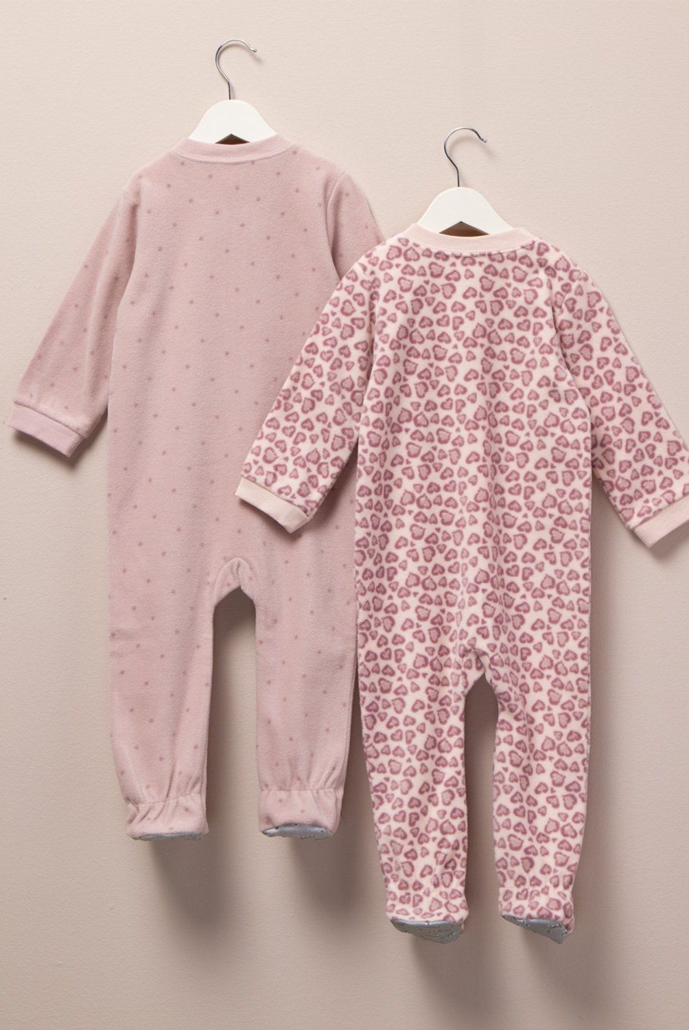 YAMP - Pack 2 Pijamas Yamp Casual Bebé Niña Manga Larga