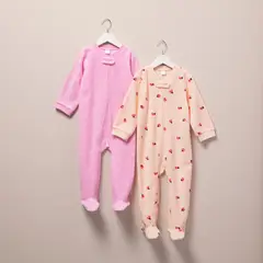 YAMP - Pijama Casual para Bebé Niña Pack De 2