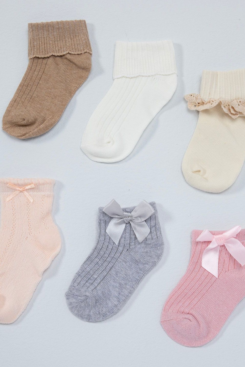 YAMP - Calcetines de Vestir Yamp Unisex Bebé Algodón Diseño Liso