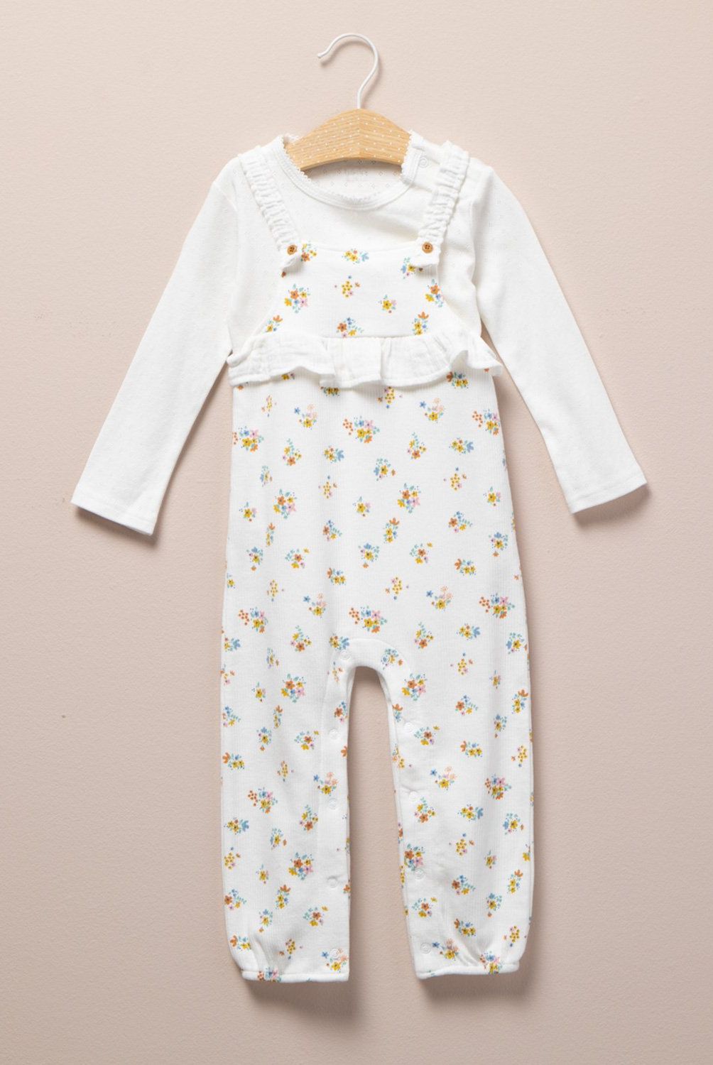 YAMP - Conjunto Yamp Casual Algodón 2 Piezas Bebé Niña
