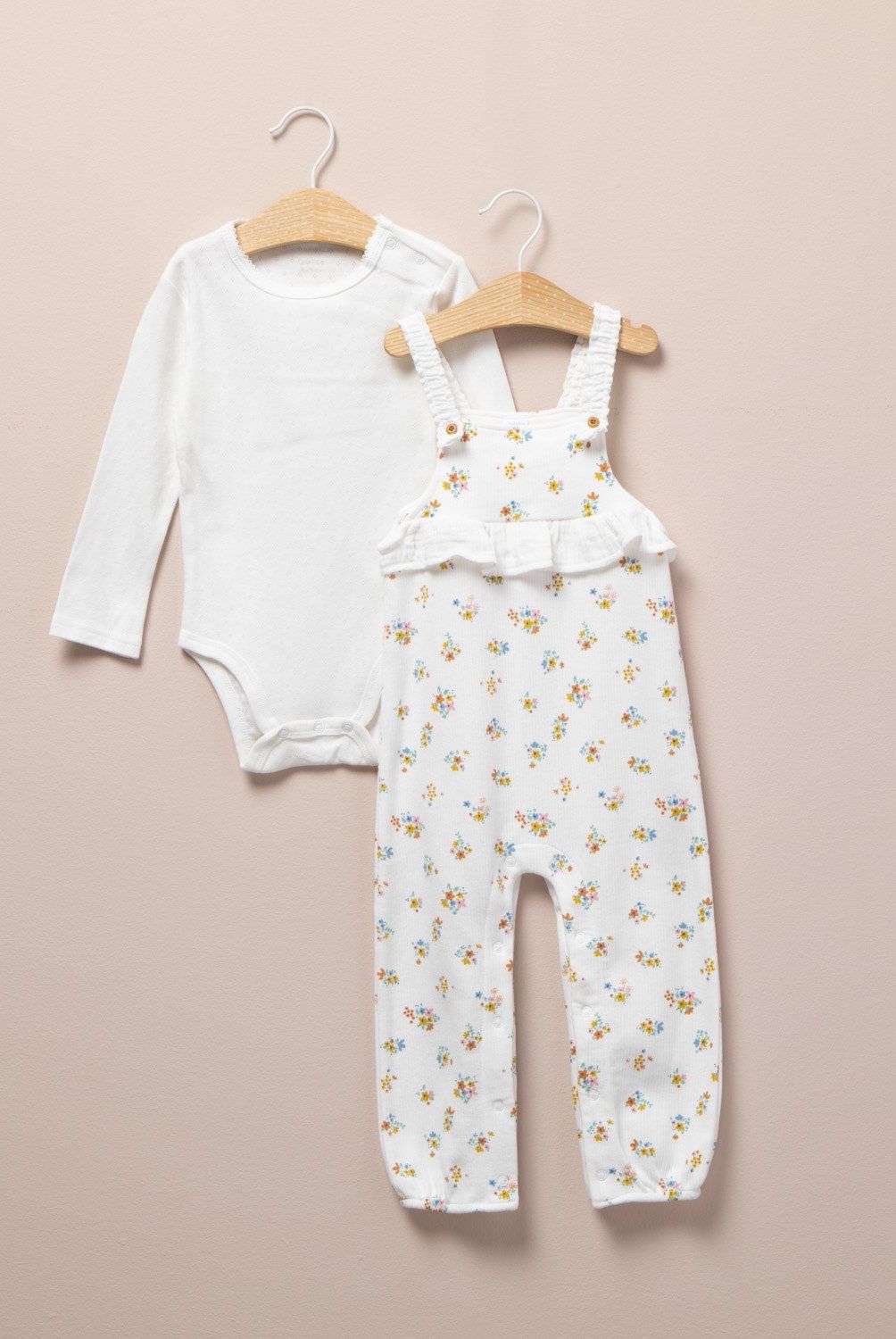 YAMP - Conjunto Yamp Casual Algodón 2 Piezas Bebé Niña