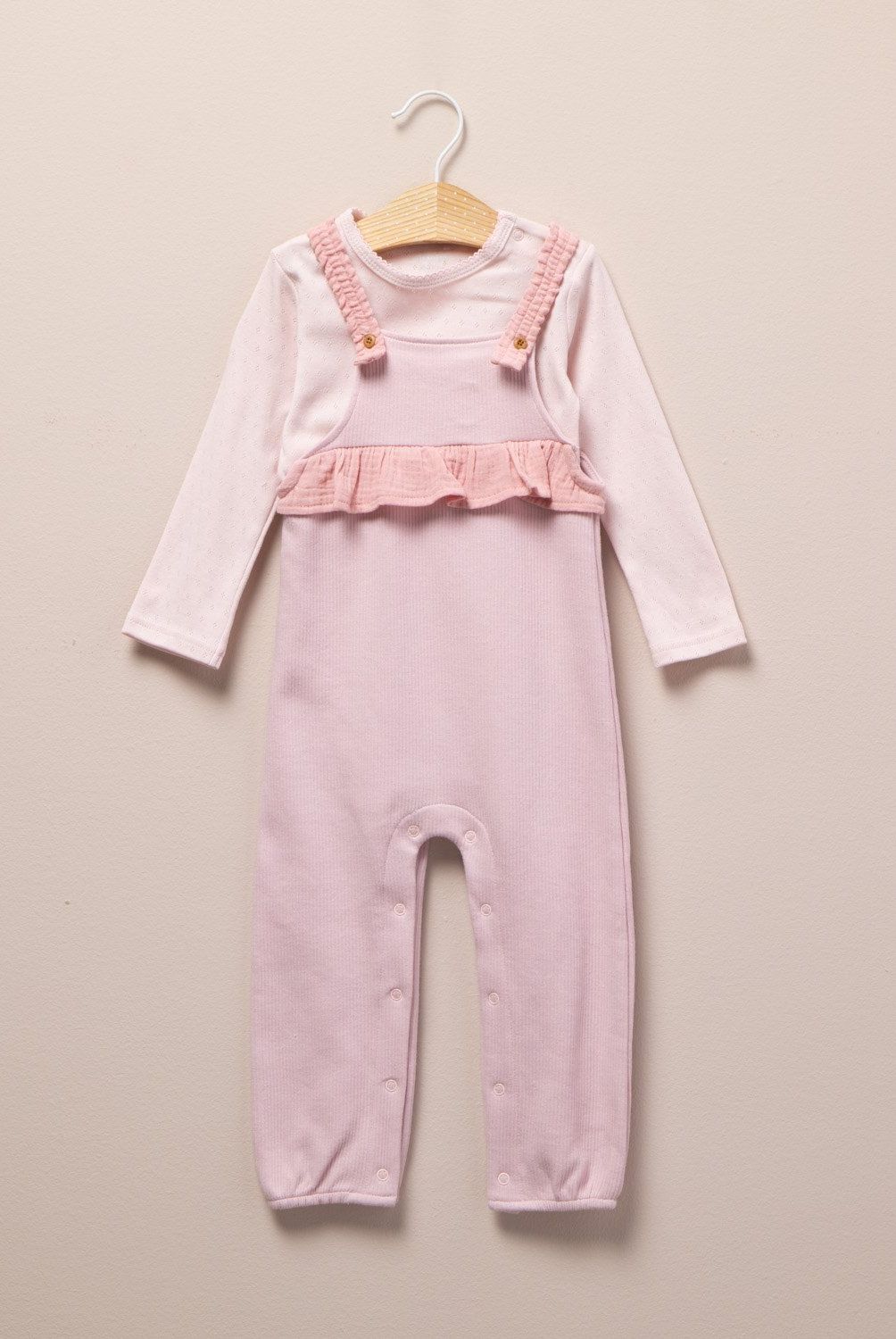 YAMP - Conjunto Yamp Casual Algodón 2 Piezas Bebé Niña
