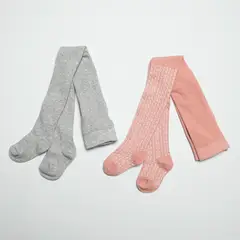 YAMP - Pack de 2 Pantys Algodón Bebé Niña