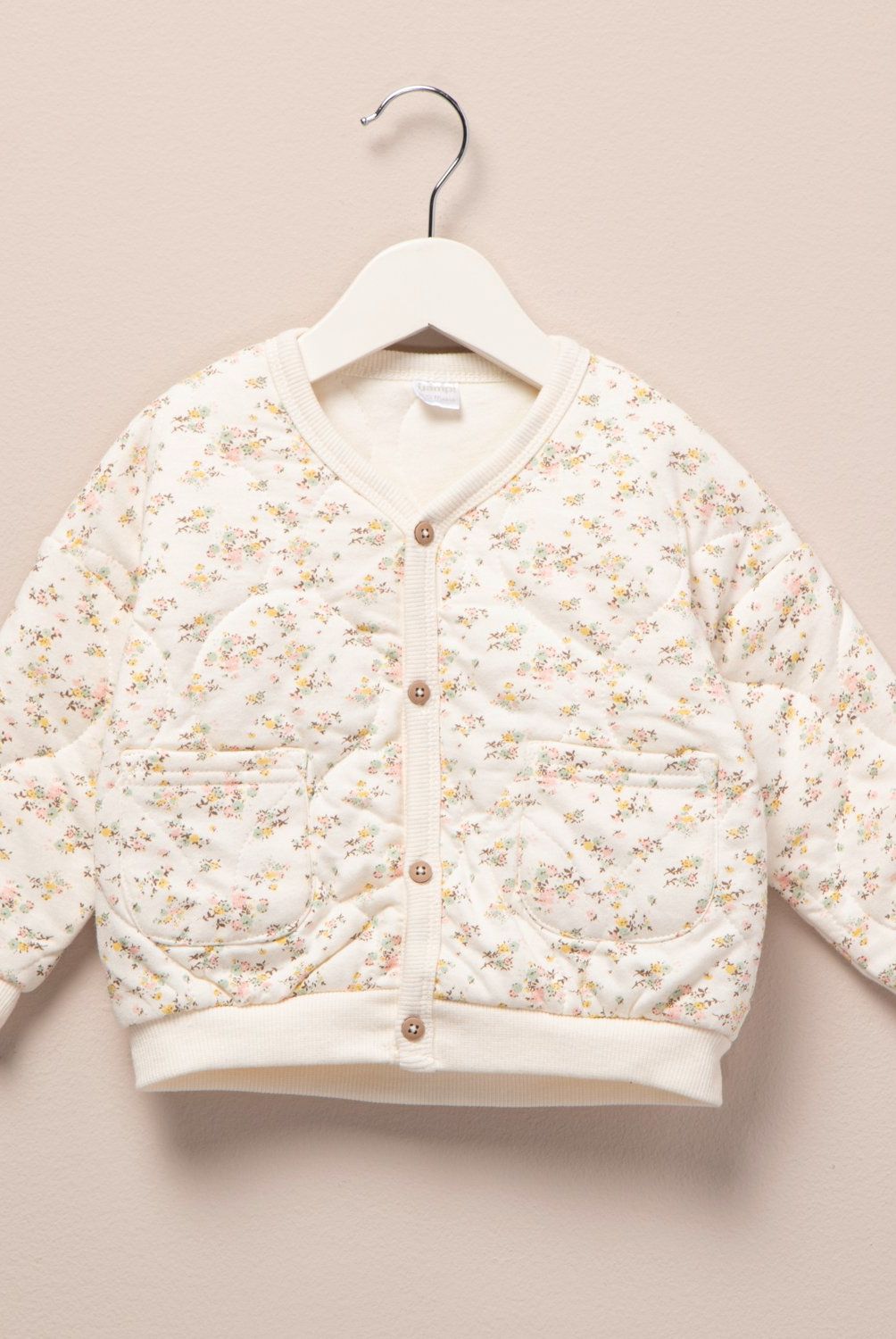 YAMP - Chaqueta Acolchada Yamp Bebé Niña Algodón Diseño Floral
