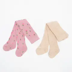 YAMP - Pack de 2 Pantys Algodón Unisex Bebé
