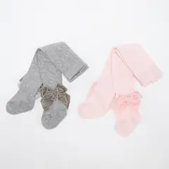 YAMP - Pack de 2 Pantys Algodón Unisex Bebé