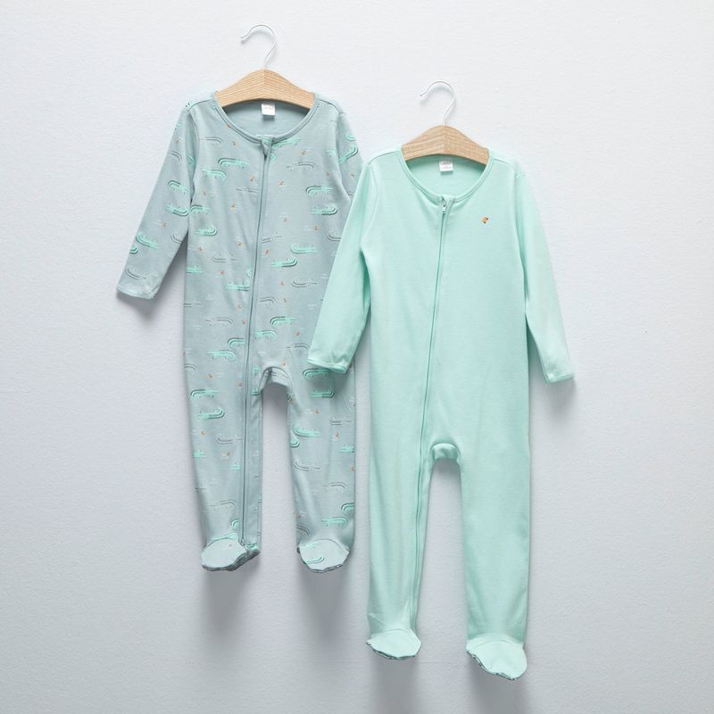 YAMP - Set de Pijamas Yamp Bebé Niño Algodón Estampado Pack 2