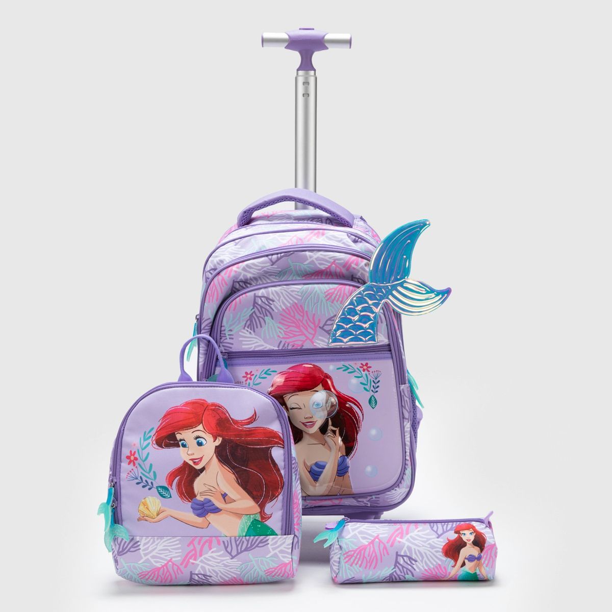 PRINCESAS - Mochila Infantil Con Ruedas Niña Princesas