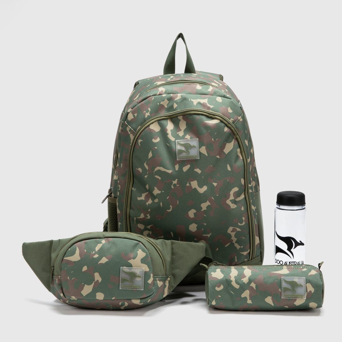 DOO AUSTRALIA - Pack Escolar Mochila + Banano + Estuche + Botella