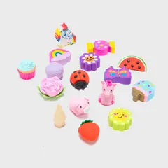 HOLLEY SKOOL - Set De Útiles Holley 30 Gomas Infantiles