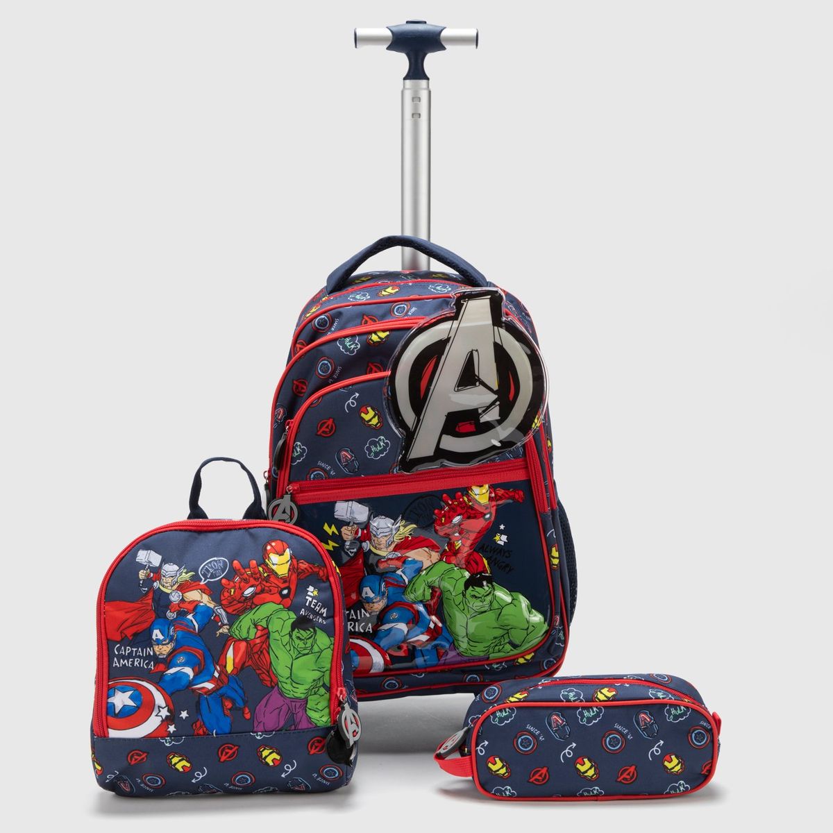 AVENGERS - Mochila Infantil Con Ruedas Unisex Avengers