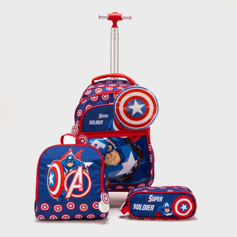 AVENGERS - Mochila Infantil Con Ruedas Unisex Avengers