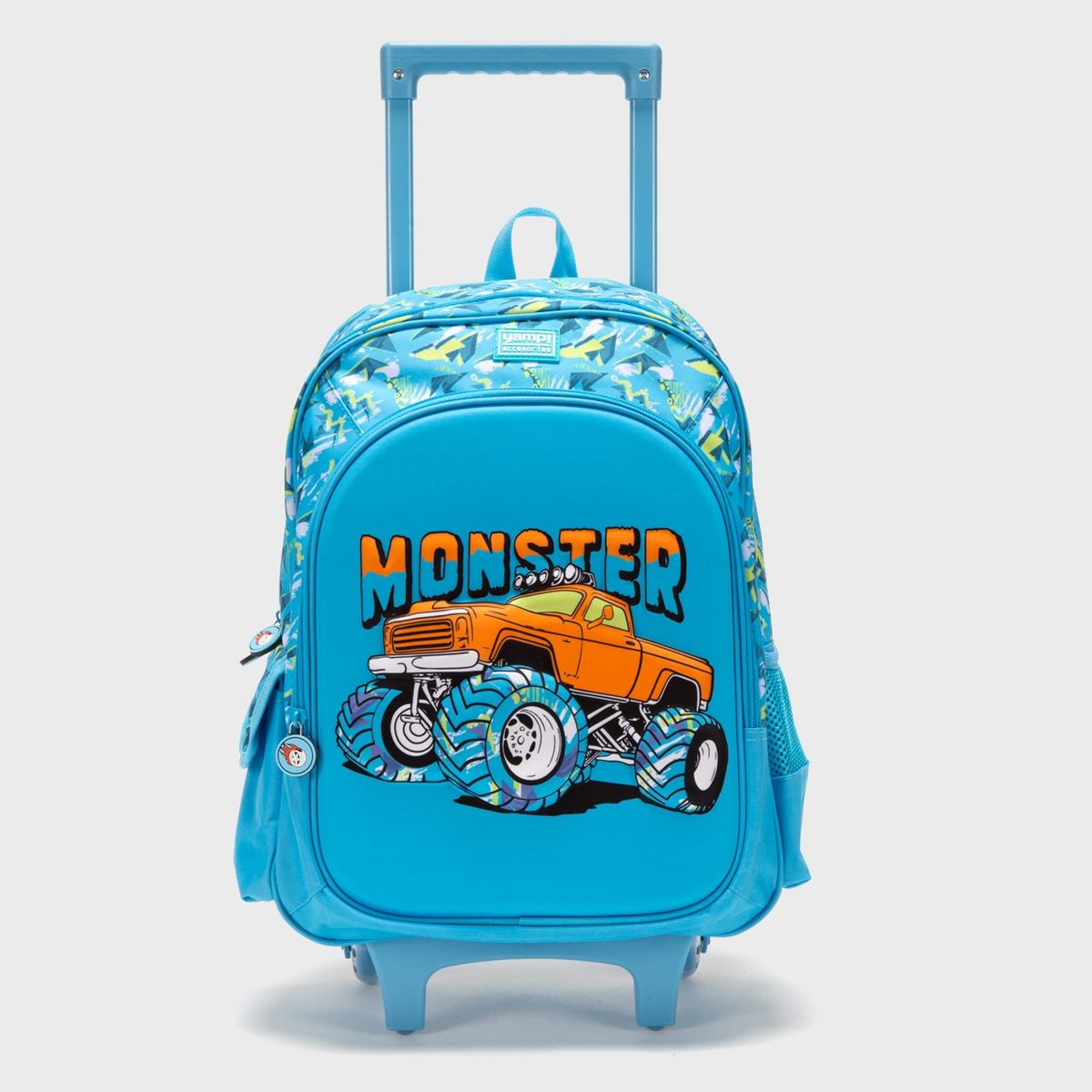 YAMP - Pack Escolar Mochila con rueditas + Lonchera + Estuche Yamp