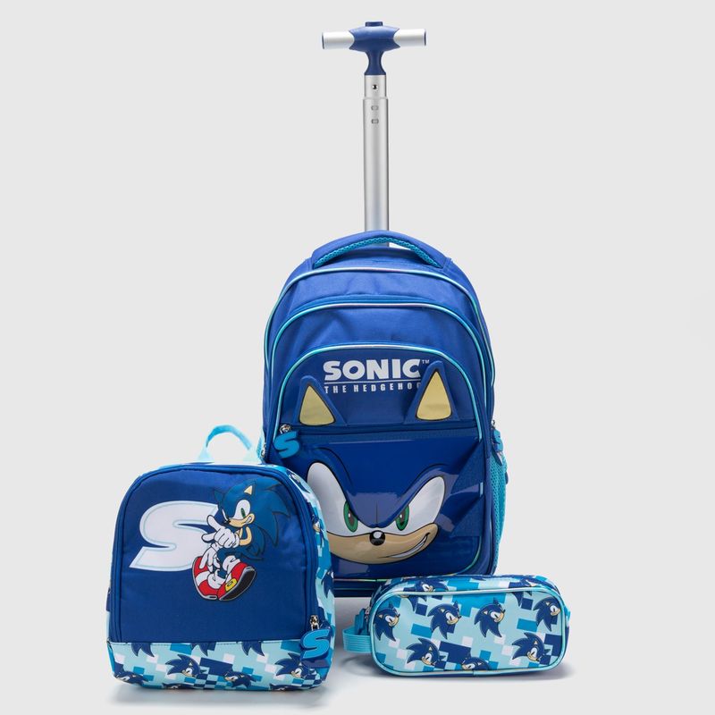 SONIC - Mochila Infantil Con Ruedas Unisex Sonic