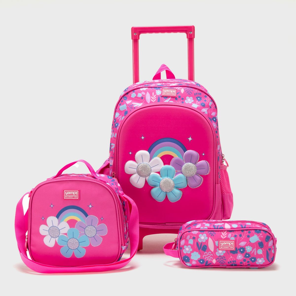 YAMP - Set Mochila con Ruedas Yamp Unisex Adulto