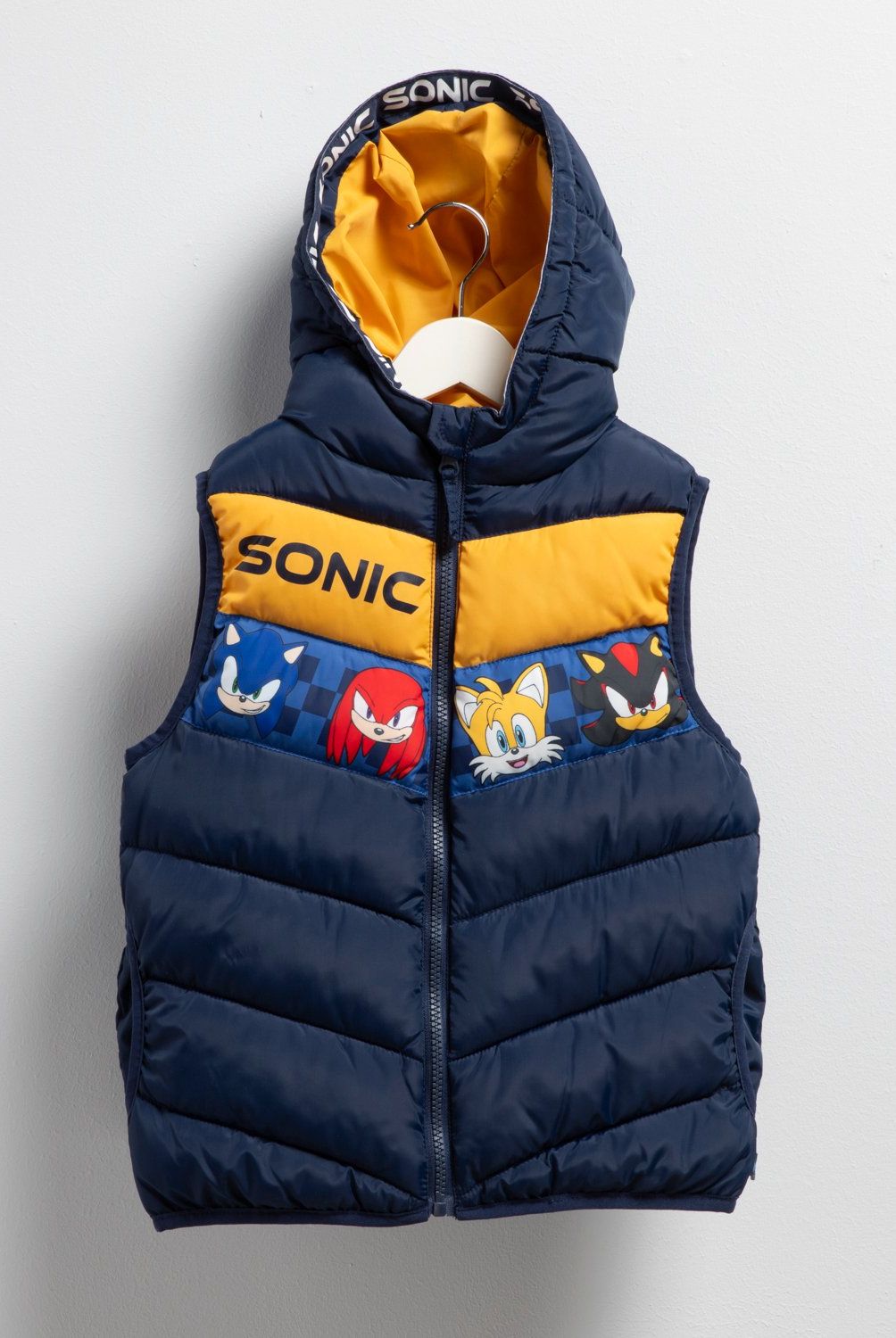 SONIC - Parka Sin Mangas Niño Sonic