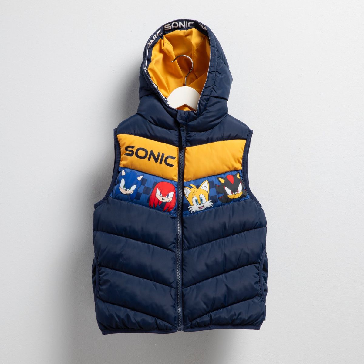 SONIC - Parka Sin Mangas Niño Sonic