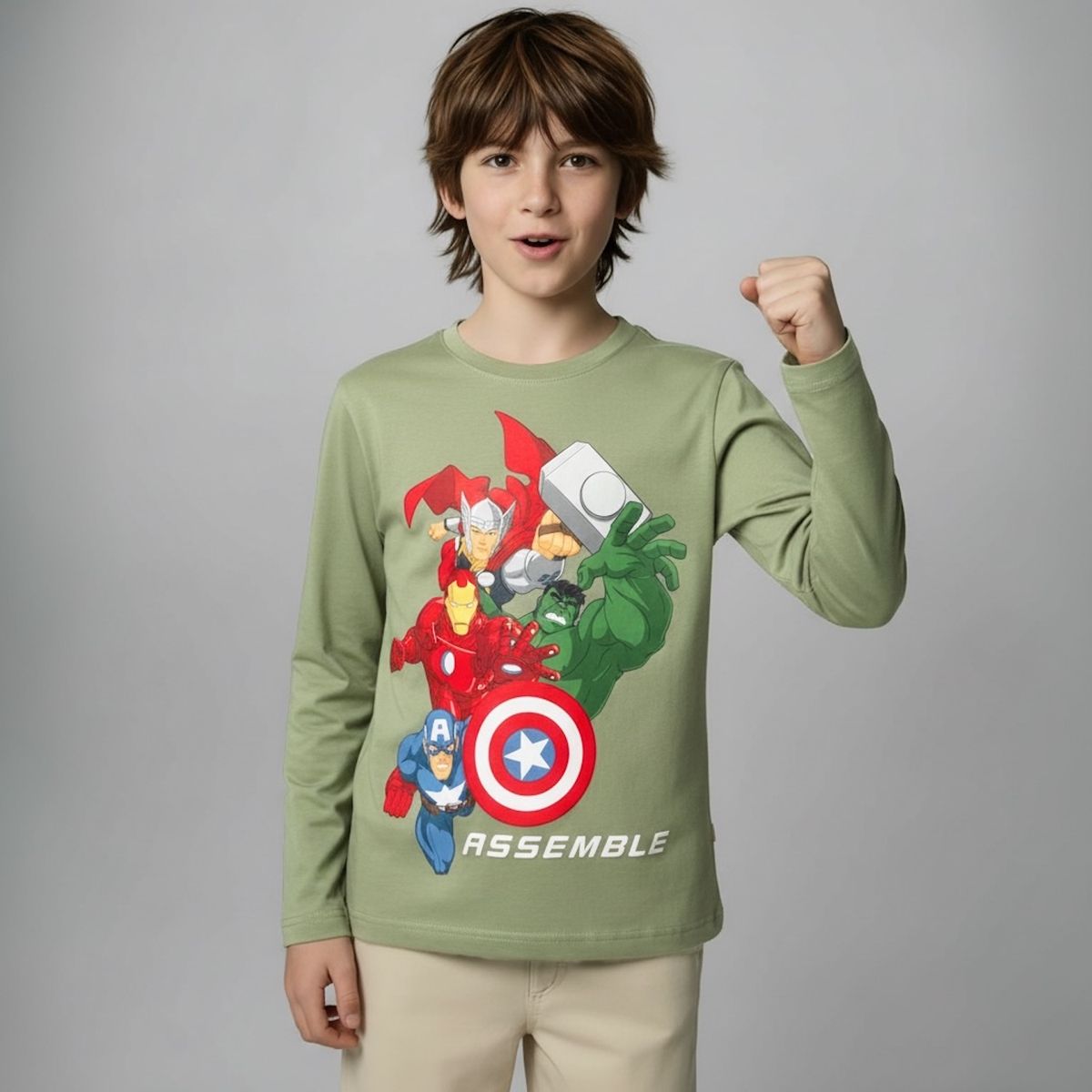 AVENGERS - Polera Niño Avengers