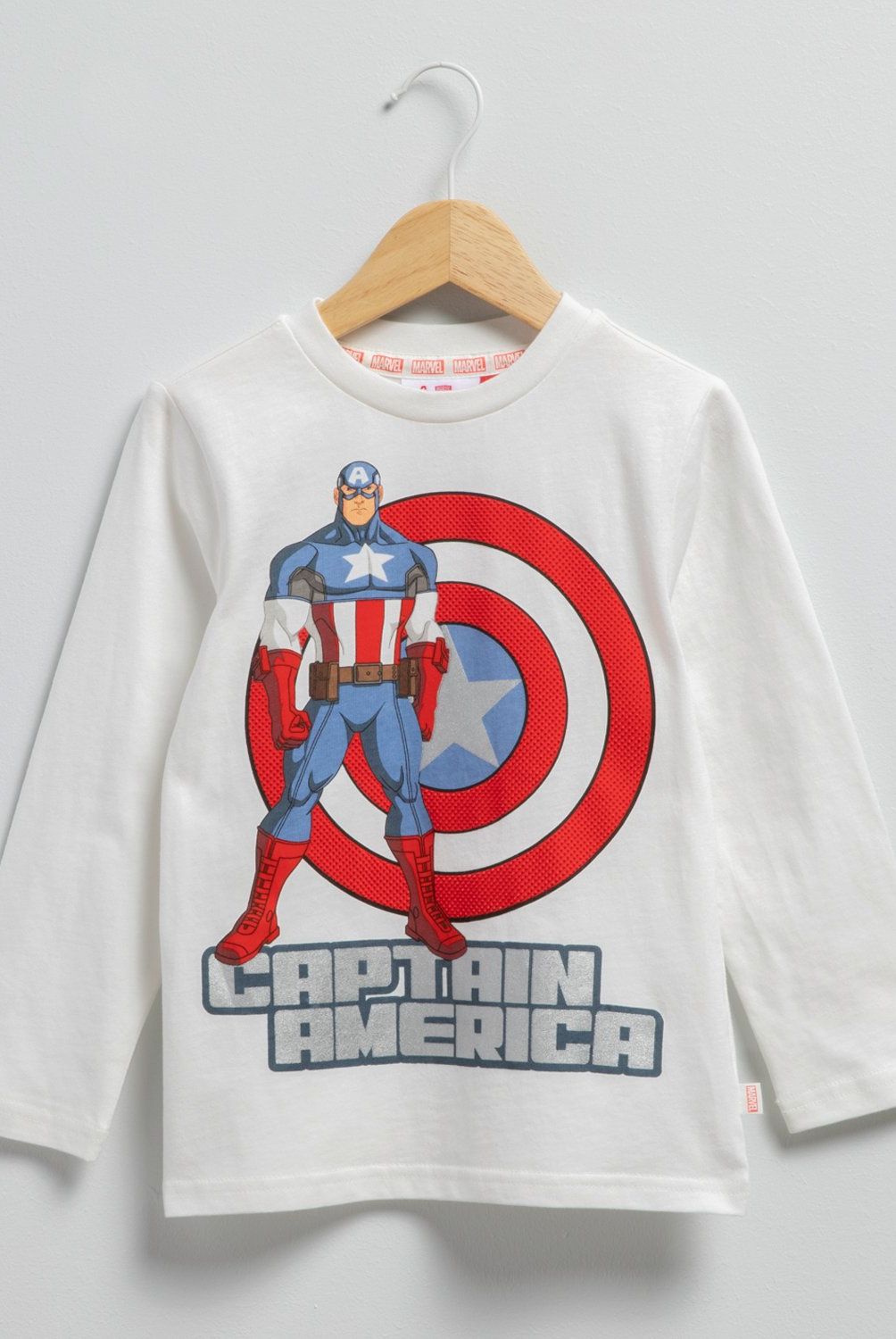 AVENGERS - Polera Niño Algodón Avengers