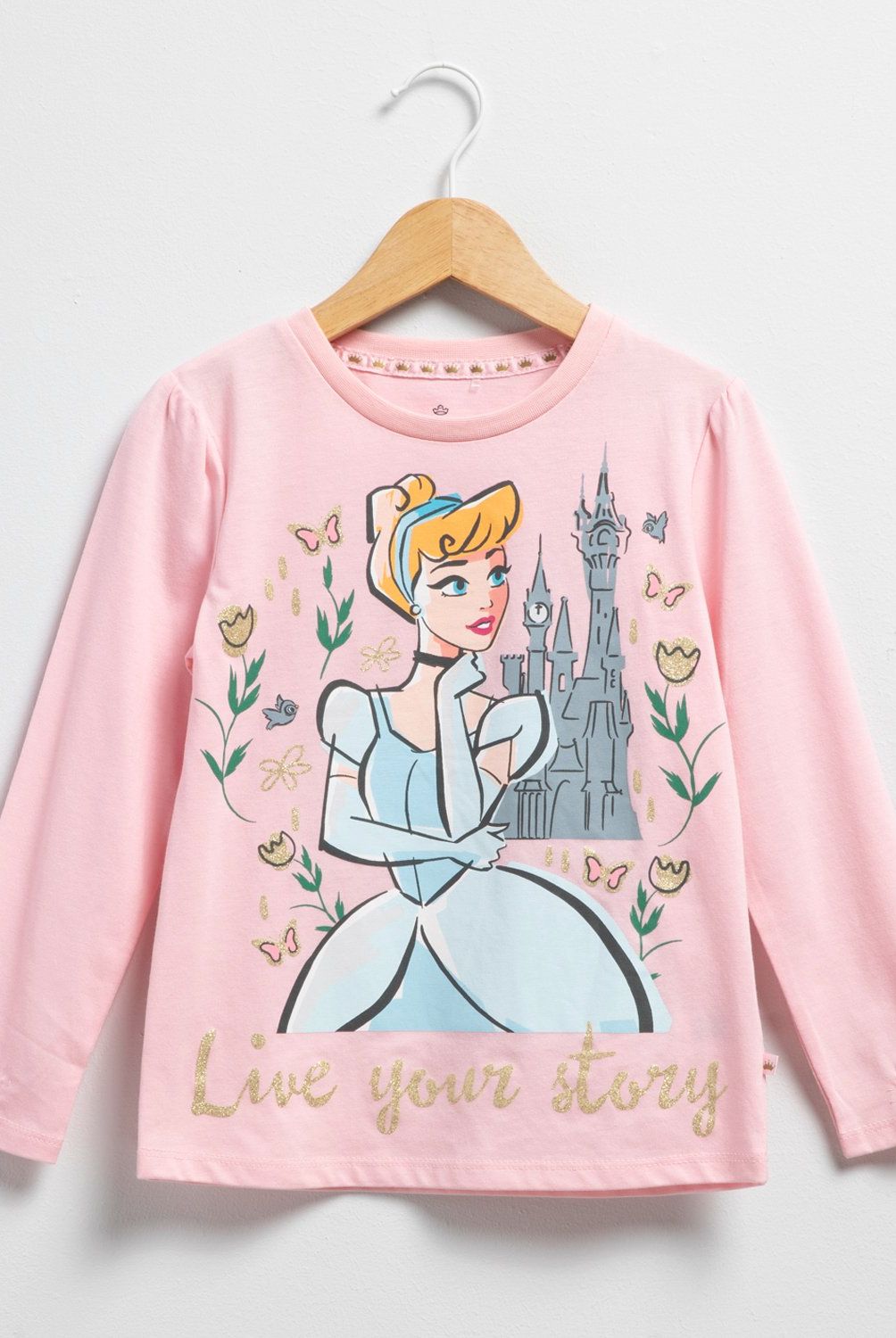 PRINCESAS - Polera Niña Princesas