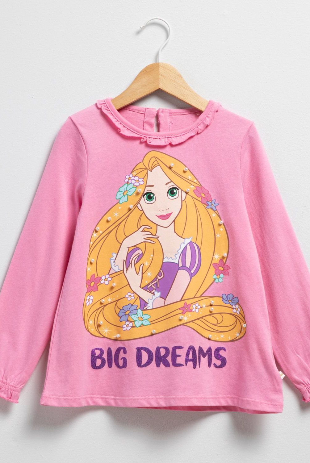 PRINCESAS - Polera algodón Niña Princesas