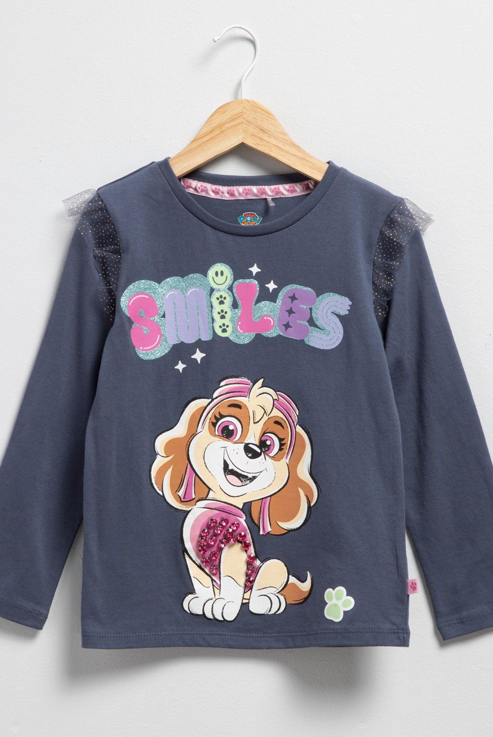 PAW PATROL - Polera Niña Algodón Paw Patrol