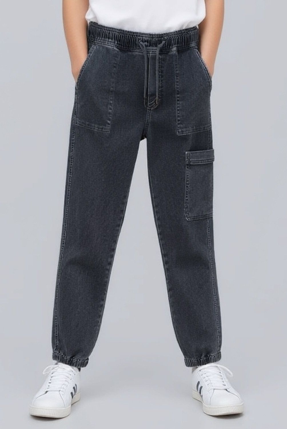 FEDERATION - Jeans Federation Cargo Jogger Denim Niño
