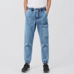 FEDERATION - Jeans Cargo Jogger Denim Niño