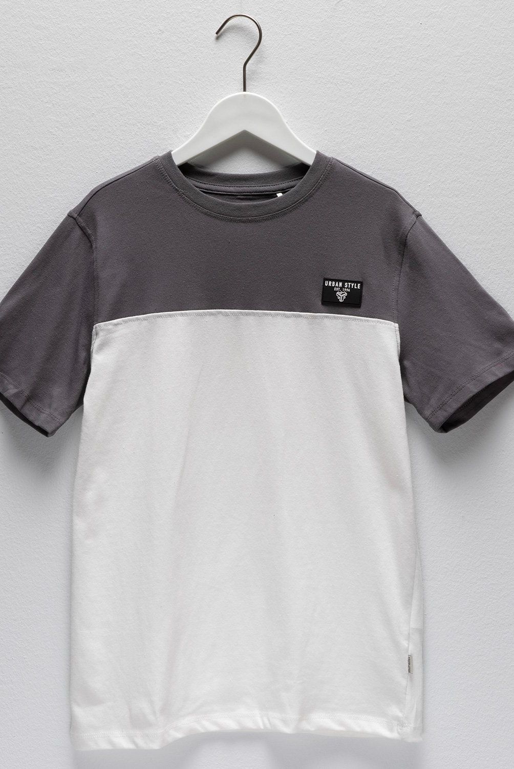 FEDERATION - Polera Manga Corta Federation Niño Polialgodón Diseño Liso