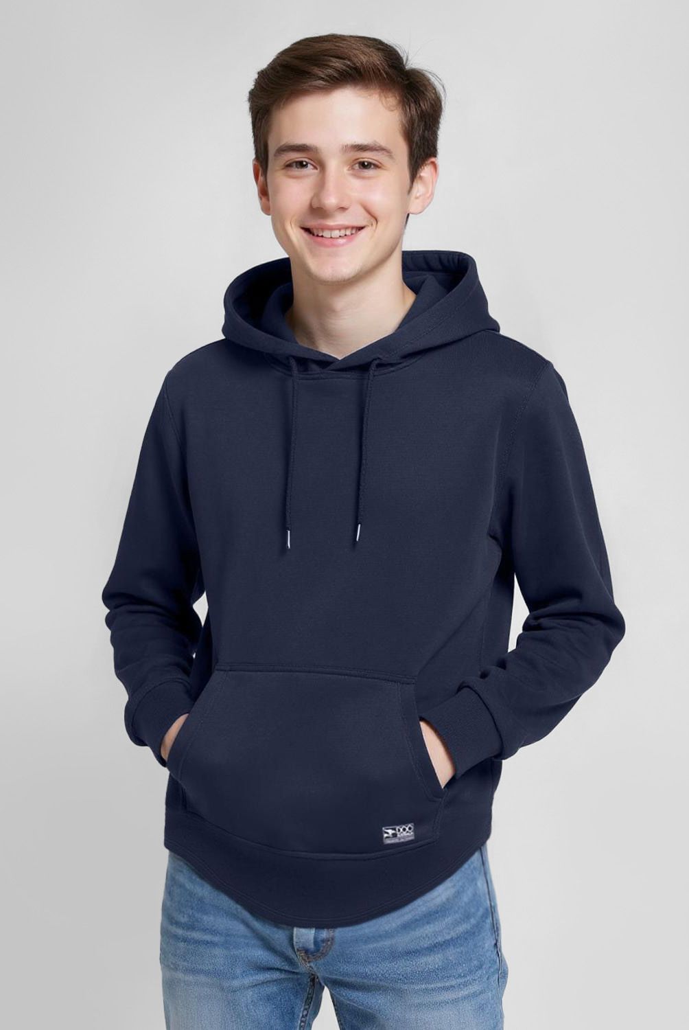 DOO AUSTRALIA - Polera Hoodie Doo Australia Niño Manga Larga Algodón