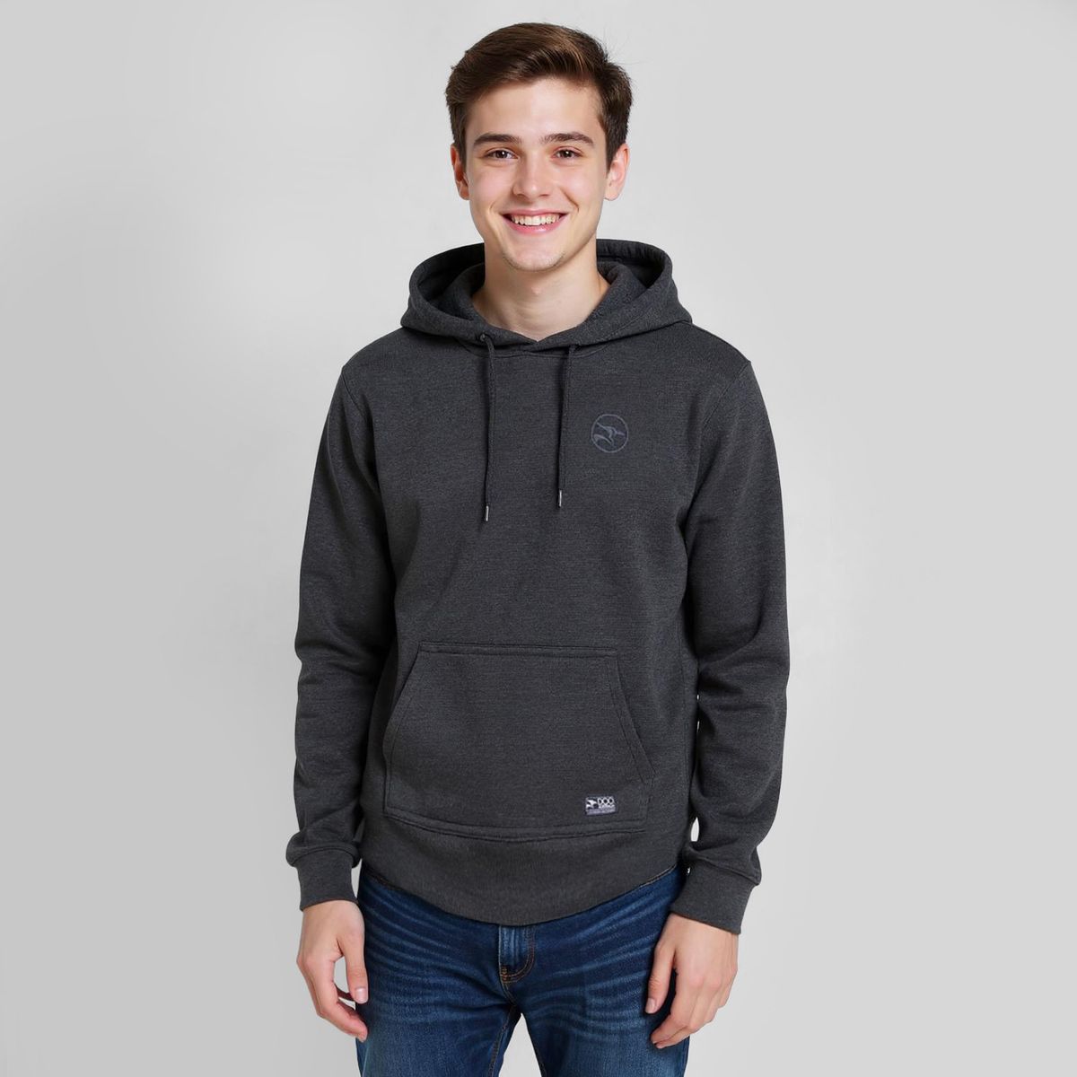 DOO AUSTRALIA - Polera Hoodie Doo Australia Niño Manga Larga Algodón