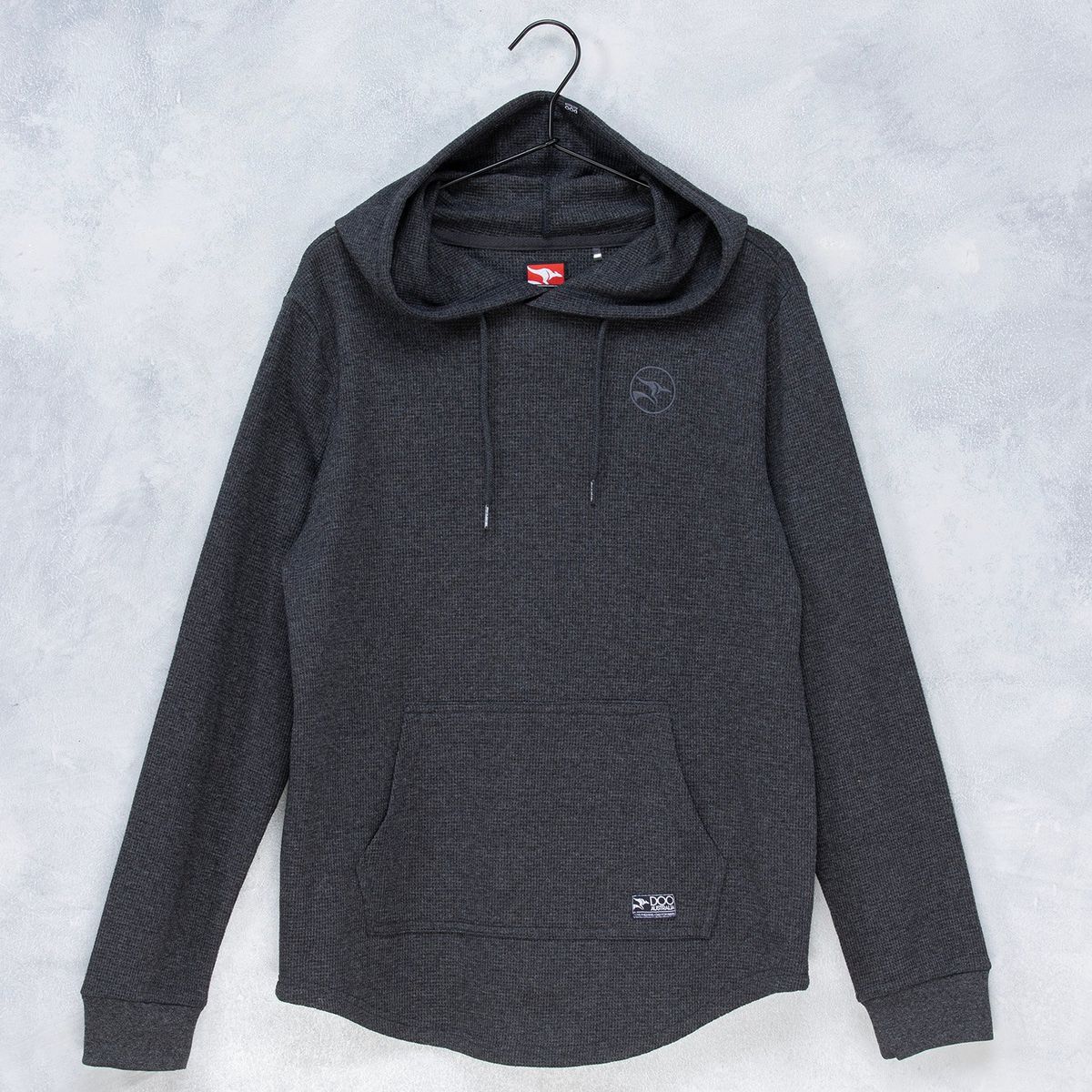 DOO AUSTRALIA - Polera Hoodie Doo Australia Niño Manga Larga Algodón