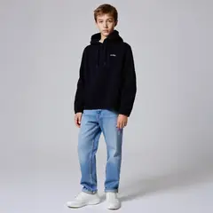 FEDERATION - Polerón Manga Larga Niño Con Gorro
