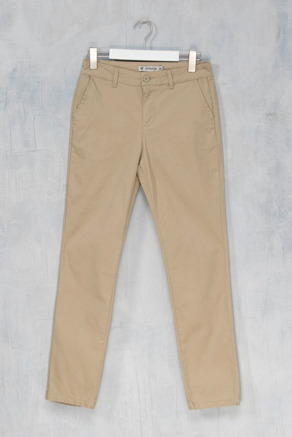 FEDERATION - Pantalón Chino Federation Regular Fit Niño Algodón Elastano