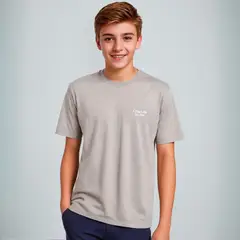 FEDERATION - Polera Casual Polialgodón Niño Manga Corta