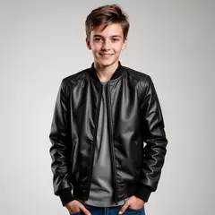 FEDERATION - Chaqueta Bomber Niño Estilo Urbano