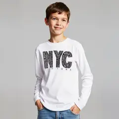 FEDERATION - Polera Algodón Niño