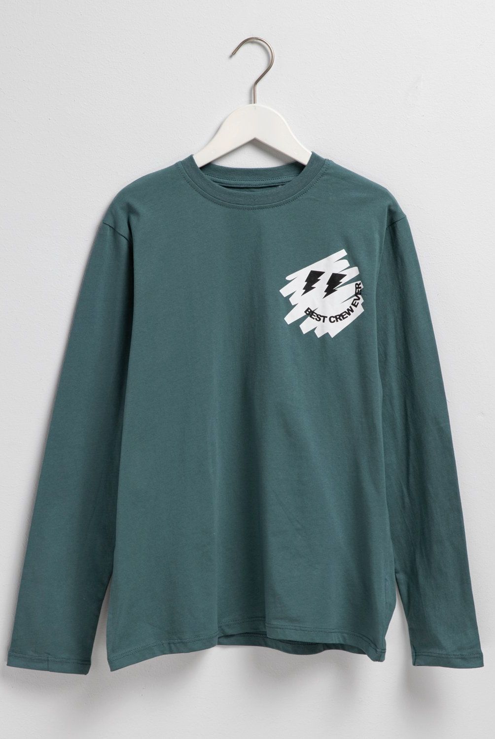 FEDERATION - Polera Manga Larga Algodón Estampada Federation Niño