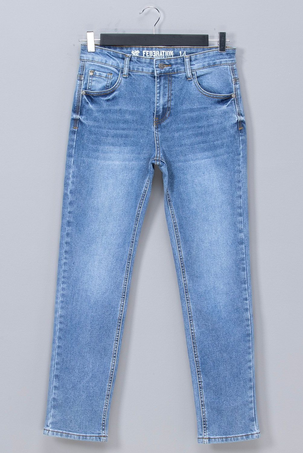 FEDERATION - Jeans Federation Regular Fit Algodón Niño