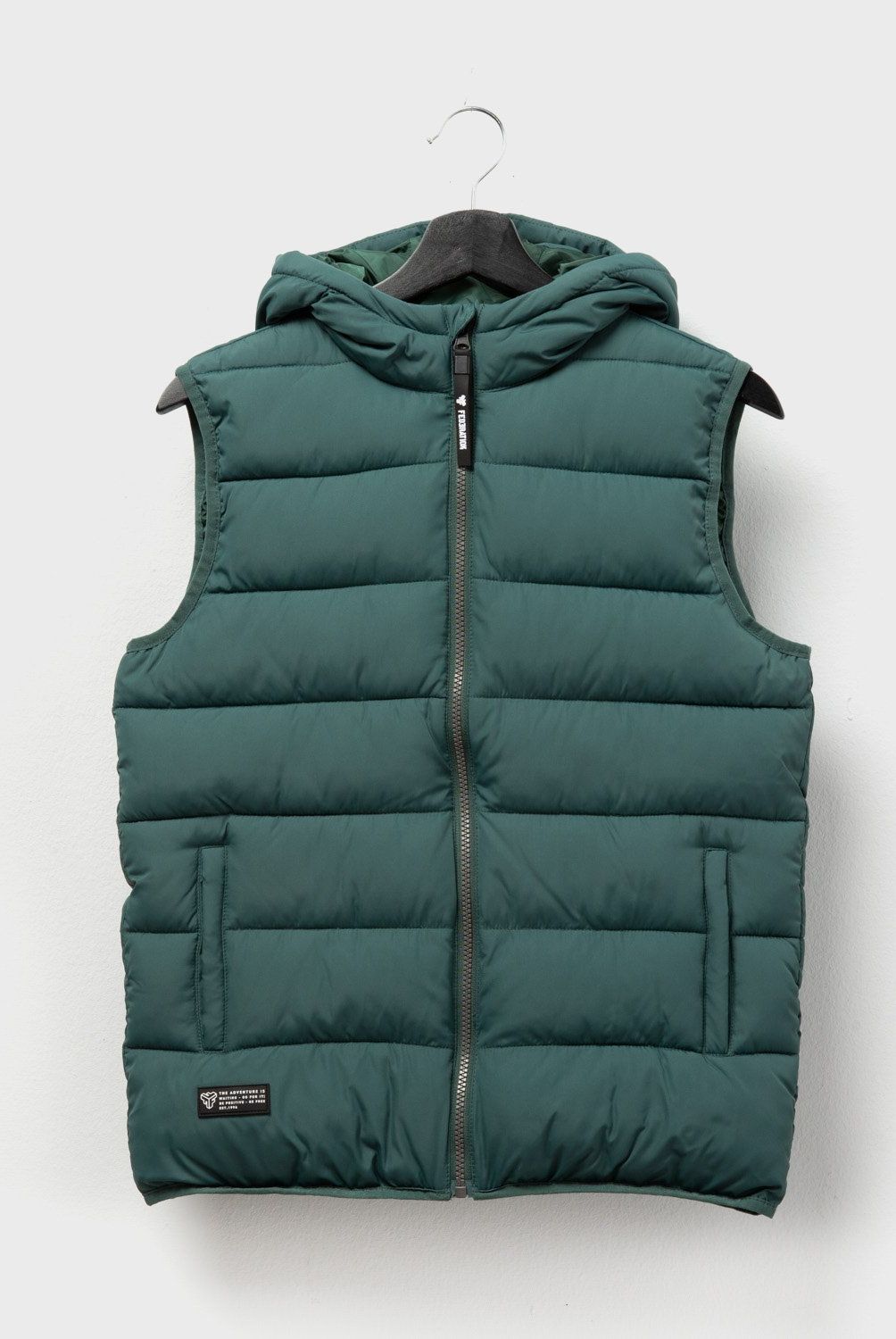 FEDERATION - Chaleco Parka Federation Casual Para Niño con Gorro