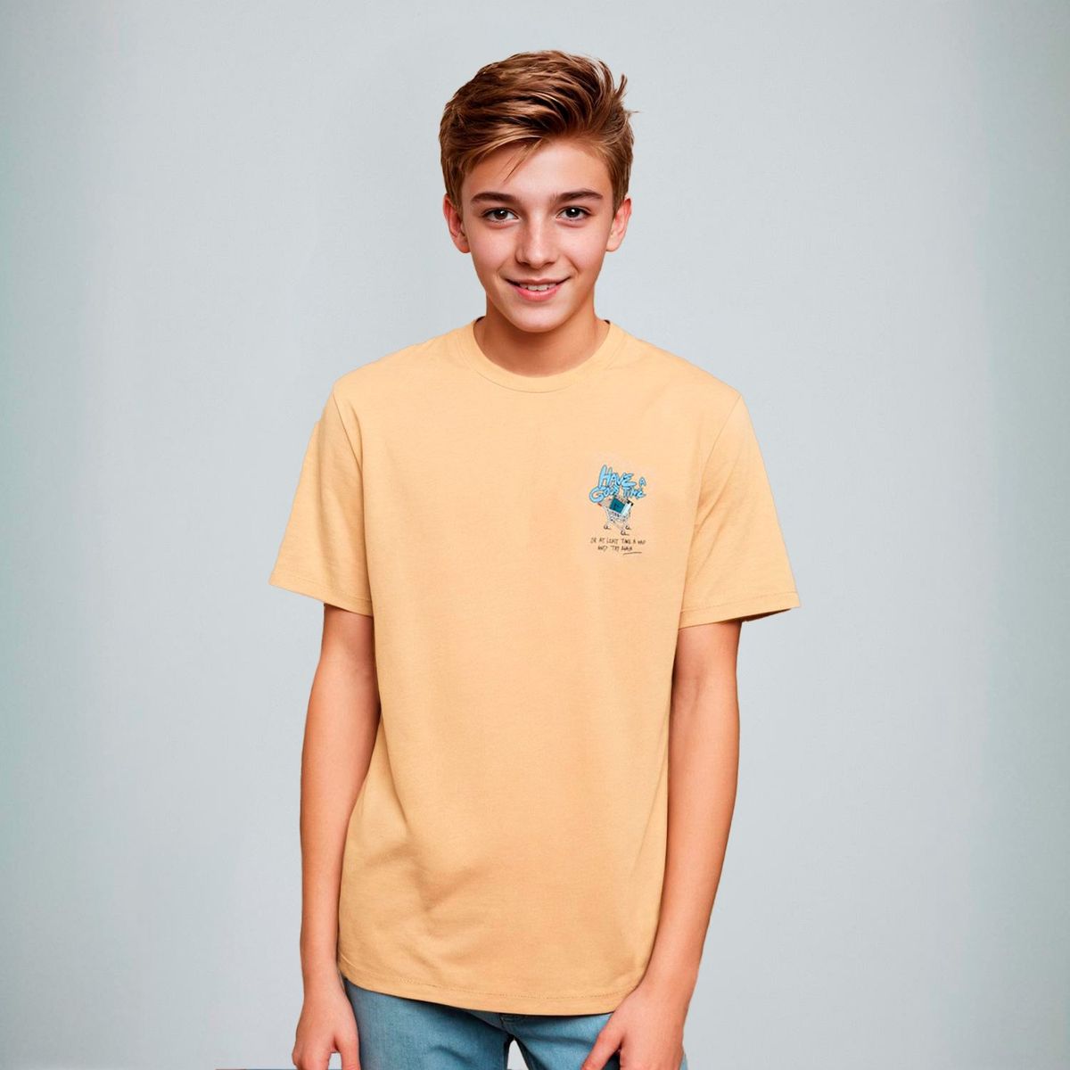 FEDERATION - Polera Federation Estampada Niño Manga Corta