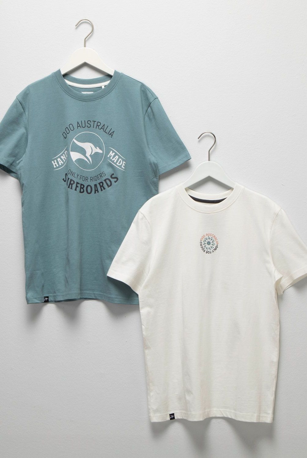 DOO AUSTRALIA - Pack de 2 Poleras Doo Australia Algodón Niño Estampadas