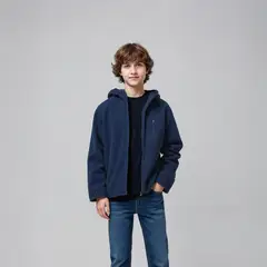 FEDERATION - Polerón Casual Polar Manga Larga Niño