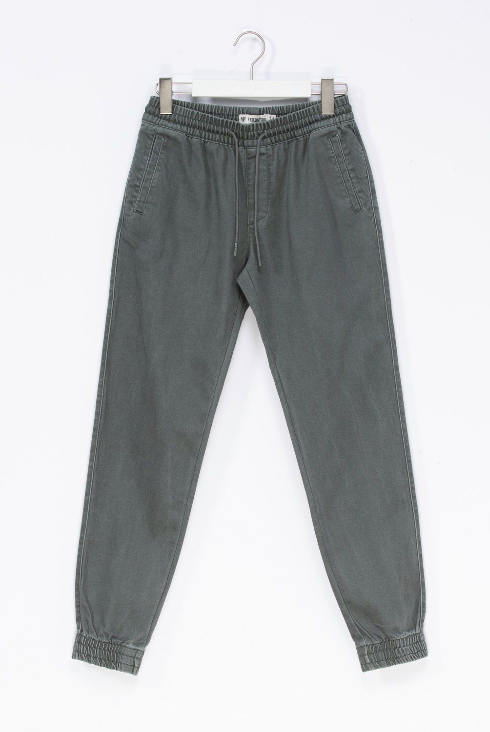 FEDERATION - Pantalón Jogger Federation Niño Algodón Verde