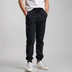 FEDERATION - Pantalón Jogger Niño Algodón y Poliéster Verde