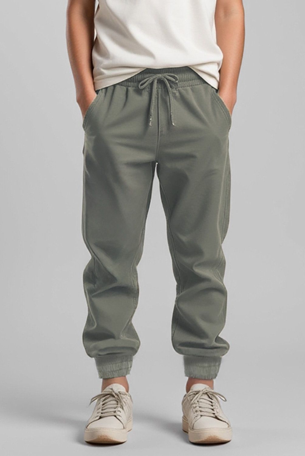 FEDERATION - Pantalón Jogger Federation Niño Algodón Verde