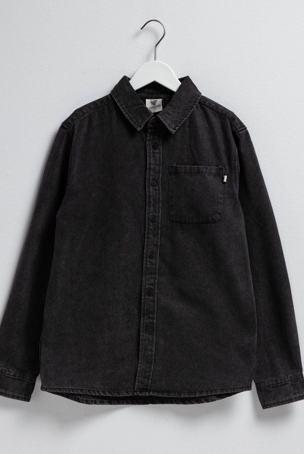 FEDERATION - Camisa Denim Federation Niño Manga Larga Casual